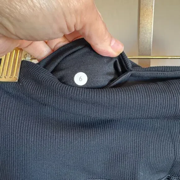 Lululemon Swift Speed High-Rise Tight 7/8 Black Size 6 - Picture 6 of 8